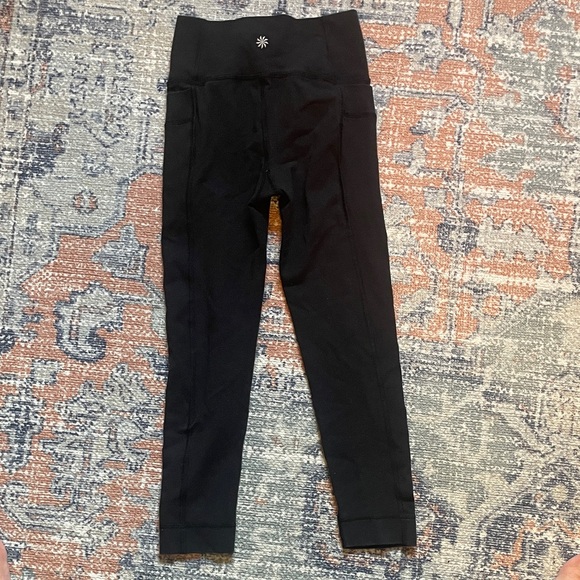 Athleta Girl Black Leggings (size XS/6) - Picture 4 of 6
